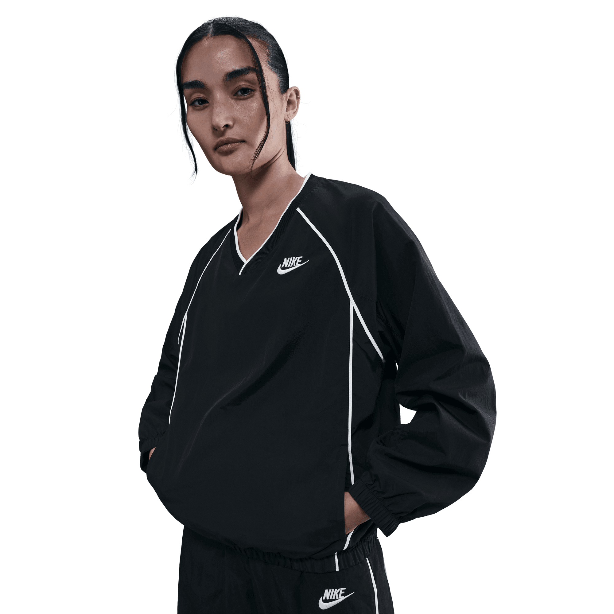 NIKE SPORTSWEAR WINDRUNNER WOMEN'S PULLOVER TOP