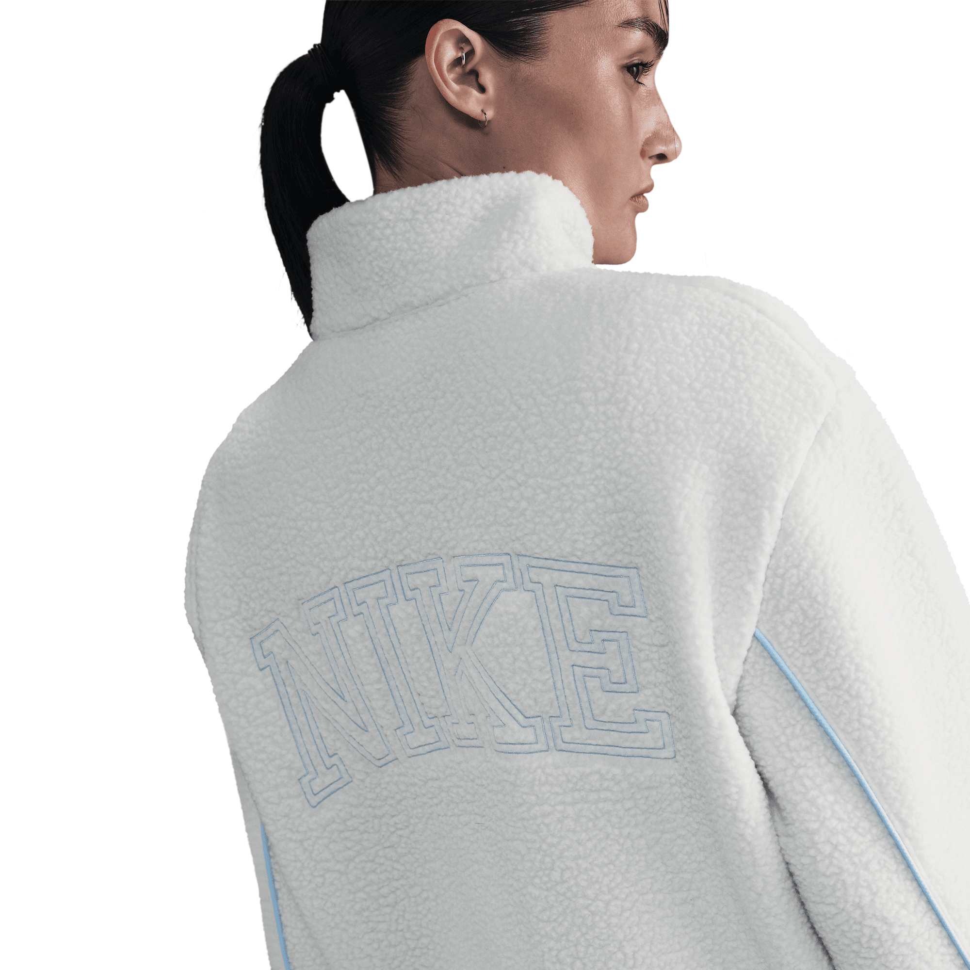 NIKE SPORTSWEAR WOMEN'S FULL-ZIP HIGH-PILE FLEECE JACKET
