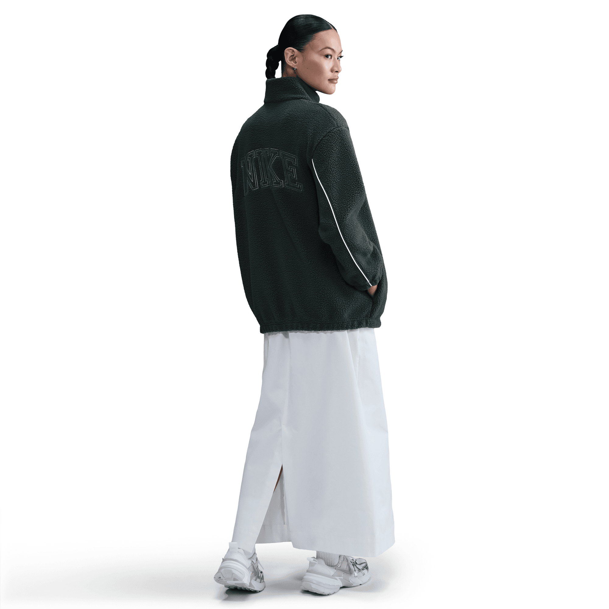 NIKE SPORTSWEAR WOMEN'S FULL-ZIP HIGH-PILE FLEECE JACKET