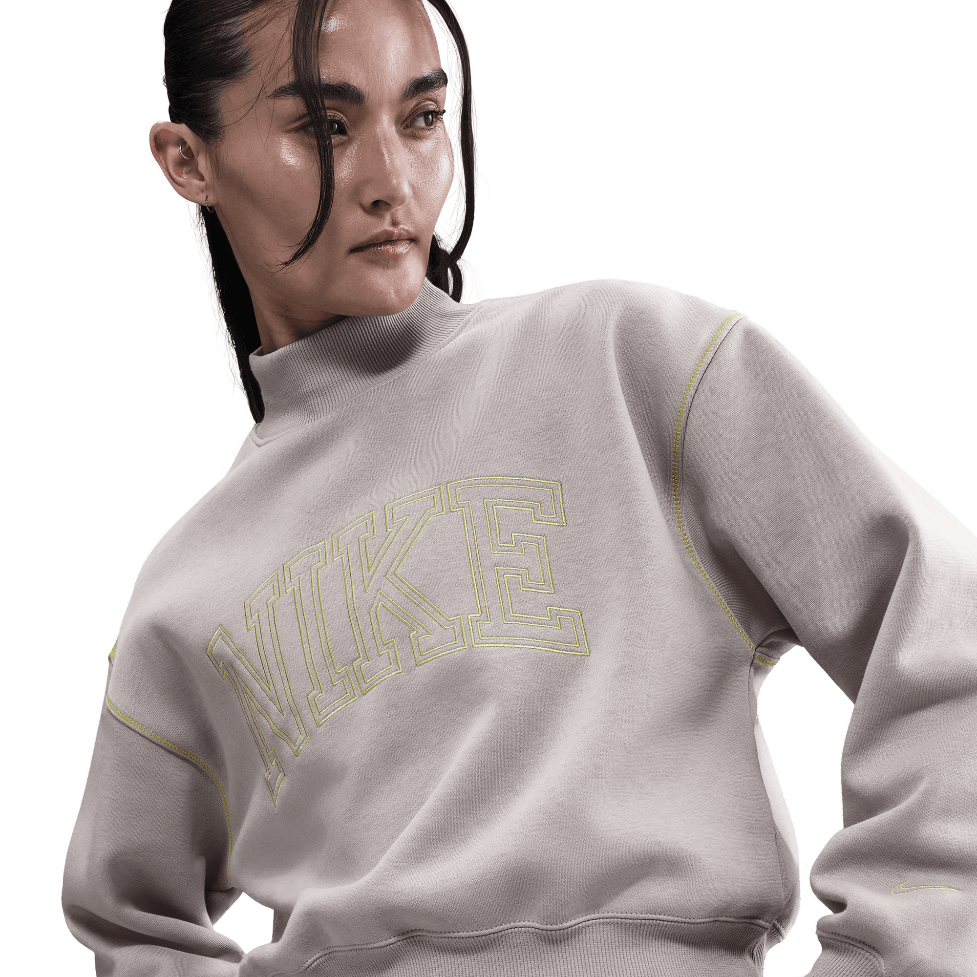 NIKE SPORTSWEAR PHOENIX FLEECE WOMEN'S MOCK-NECK SWEATSHIRT