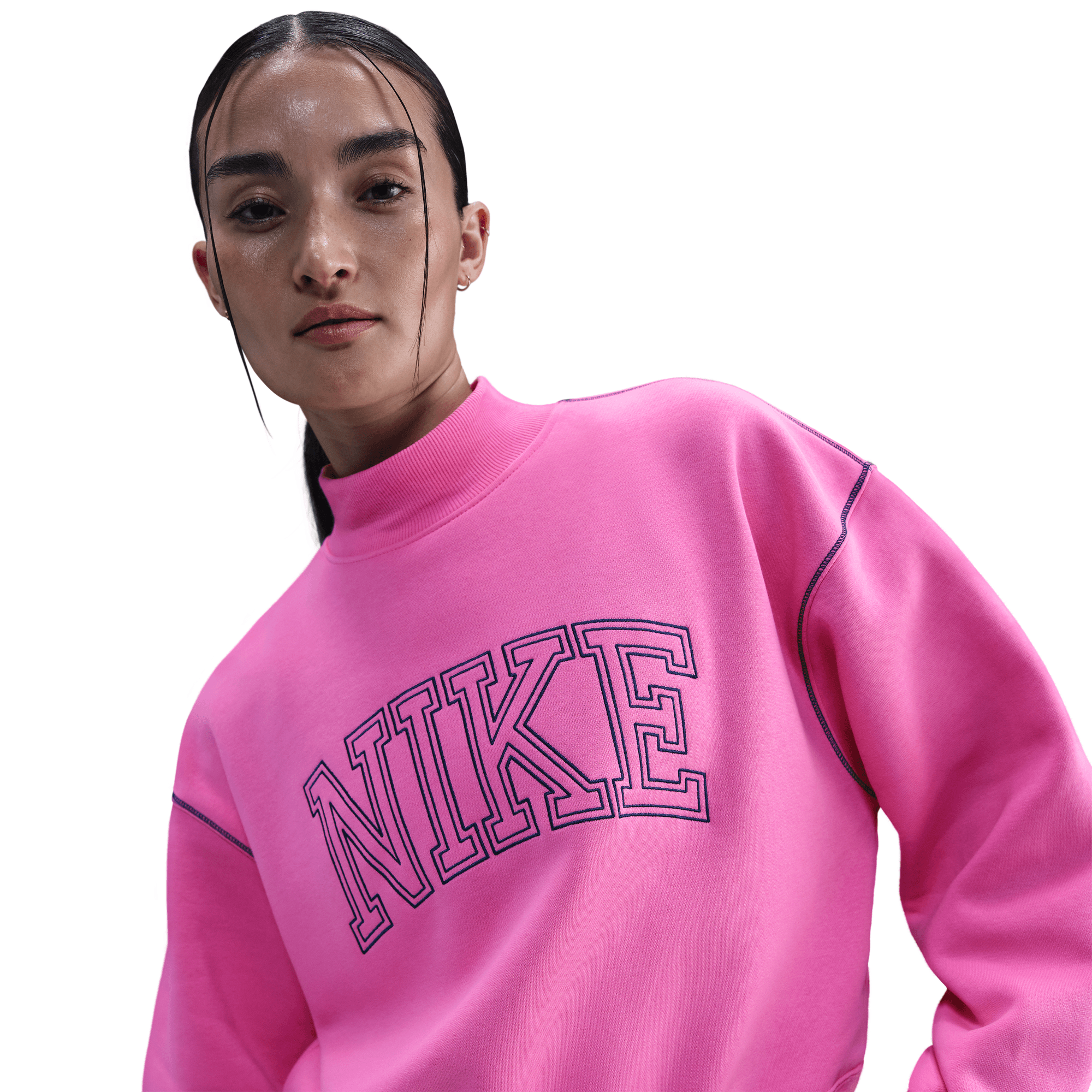 NIKE SPORTSWEAR PHOENIX FLEECE WOMEN'S MOCK-NECK SWEATSHIRT