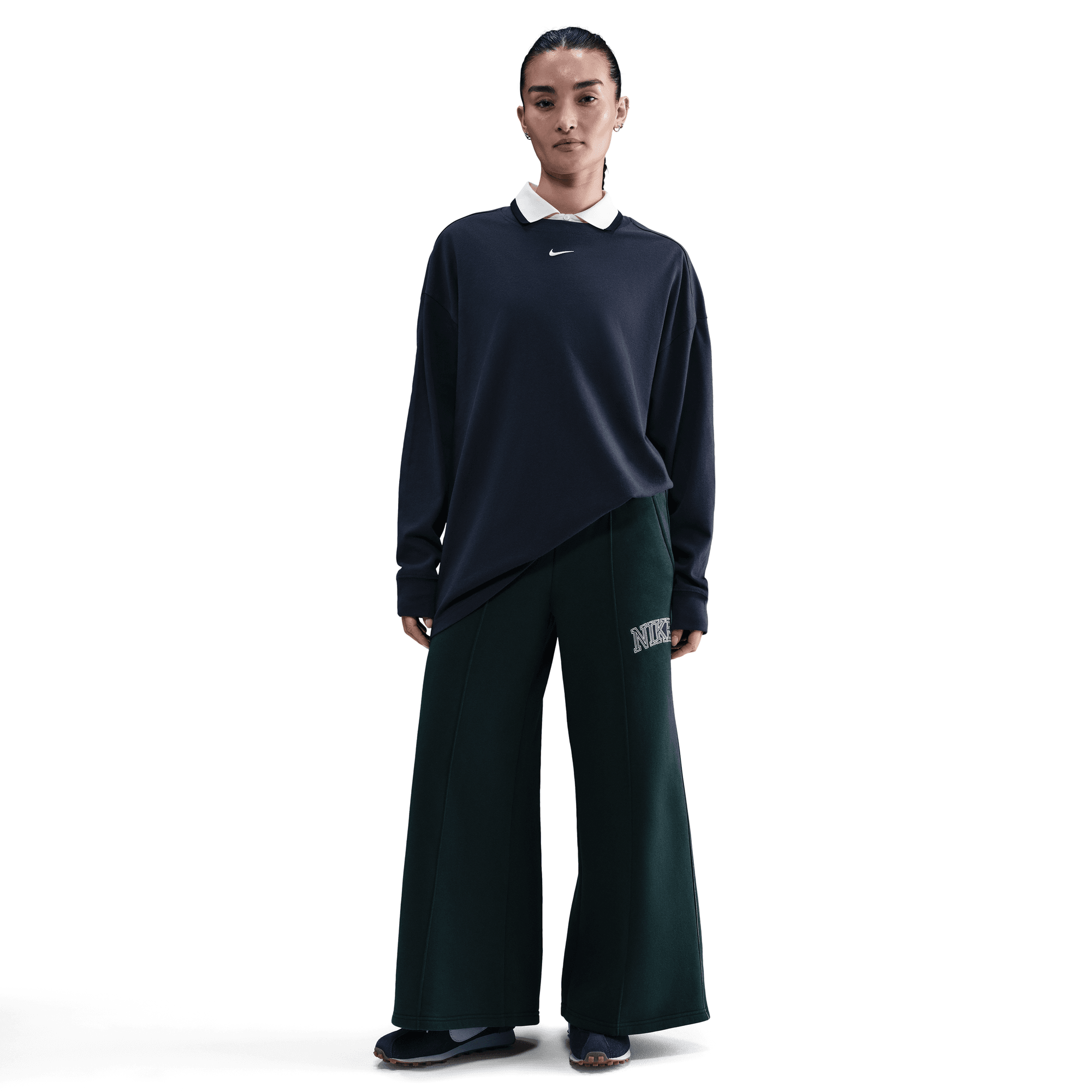 NIKE SPORTSWEAR PHOENIX FLEECE WOMEN'S WIDE-LEG SWEATPANTS