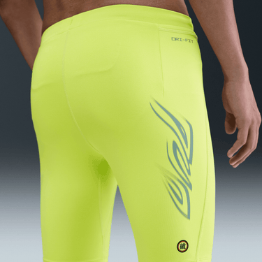 NIKE FAST MEN'S DRI-FIT BRIEF-LINED 1/2-LENGTH RUNNING TIGHTS