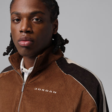 JORDAN FLIGHT MEN'S CORDUROY 1/2-ZIP TOP