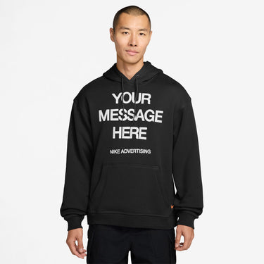 NIKE "YOUR MESSAGE HERE" MEN'S FLEECE PULLOVER HOODIE