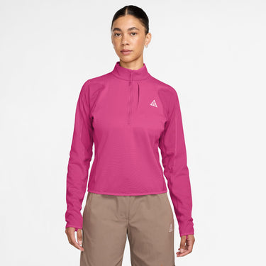 NIKE ACG "WOLF GRID" WOMEN'S THERMA-FIT 1/2-ZIP TOP