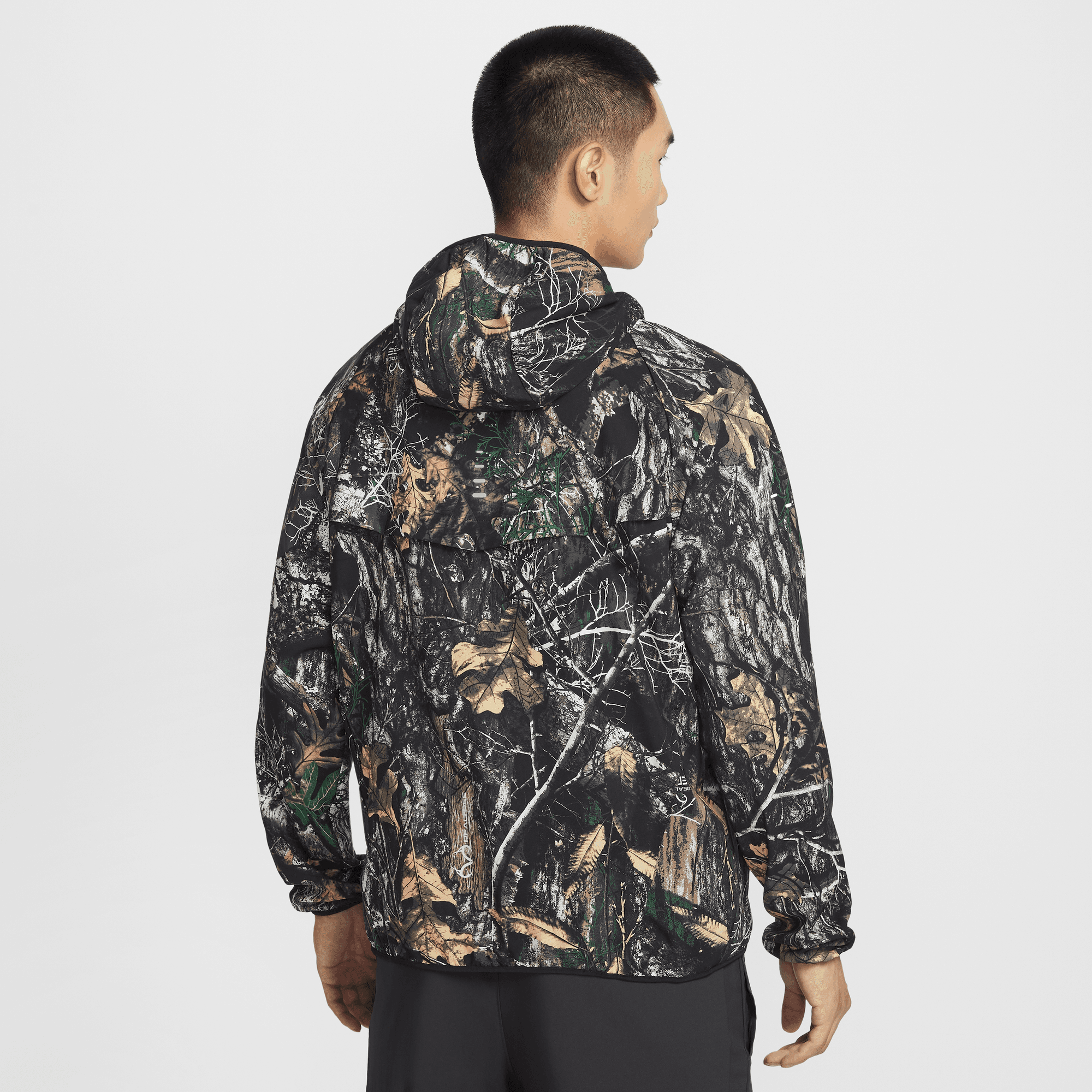 NIKE STRIDE MEN'S DRI-FIT REALTREE RUNNING JACKET