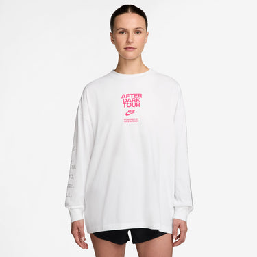 NIKE AFTER DARK TOUR WOMEN'S DRI-FIT OVERSIZED LONG-SLEEVE RUNNING T-SHIRT