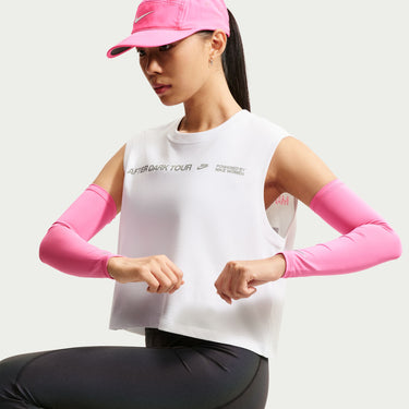 NIKE AFTER DARK TOUR WOMEN'S DRI-FIT SLEEVELESS RUNNING T-SHIRT