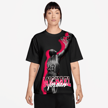 JORDAN SPORT HERITAGE WOMEN'S DRI-FIT GRAPHIC T-SHIRT