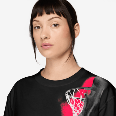 JORDAN SPORT HERITAGE WOMEN'S DRI-FIT GRAPHIC T-SHIRT