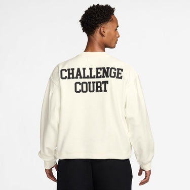 NIKE CLUB RULES MEN'S FRENCH TERRY CREW-NECK SWEATSHIRT