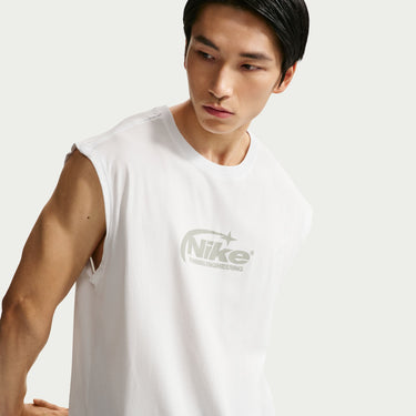 NIKE MEN'S DRI-FIT SLEEVELESS RUNNING T-SHIRT