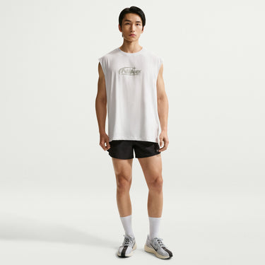 NIKE MEN'S DRI-FIT SLEEVELESS RUNNING T-SHIRT