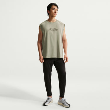 NIKE MEN'S DRI-FIT SLEEVELESS RUNNING T-SHIRT