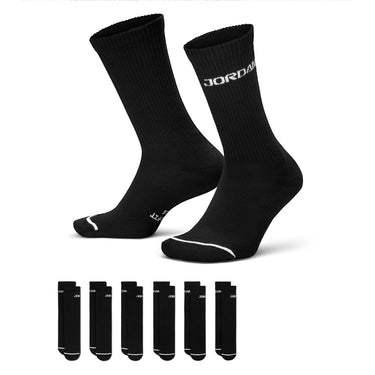 JORDAN EVERYDAY CREW SOCKS (6 PAIRS)