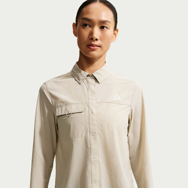 ACG "AIREEZ" WOMEN'S BUTTON-UP LONG-SLEEVE TRAIL RUNNING TOP