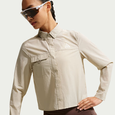ACG "AIREEZ" WOMEN'S BUTTON-UP LONG-SLEEVE TRAIL RUNNING TOP