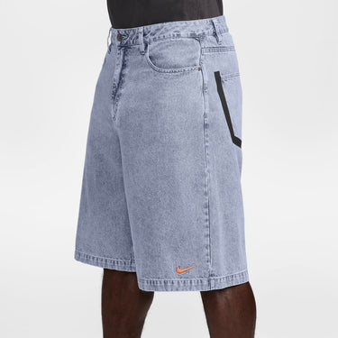 NIKE "YOUR MESSAGE HERE" MEN'S INDIGO DENIM SHORTS