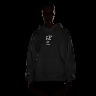 NIKE STUDIO FLEECE MEDIUM WEIGHT "AFTER DARK TOUR" WOMEN'S OVERSIZED PULLOVER HOODIE