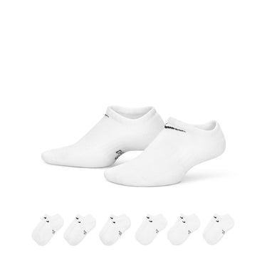 NIKE PERFORMANCE CUSHIONED NO-SHOW TRAINING SOCKS (6 PAIR)