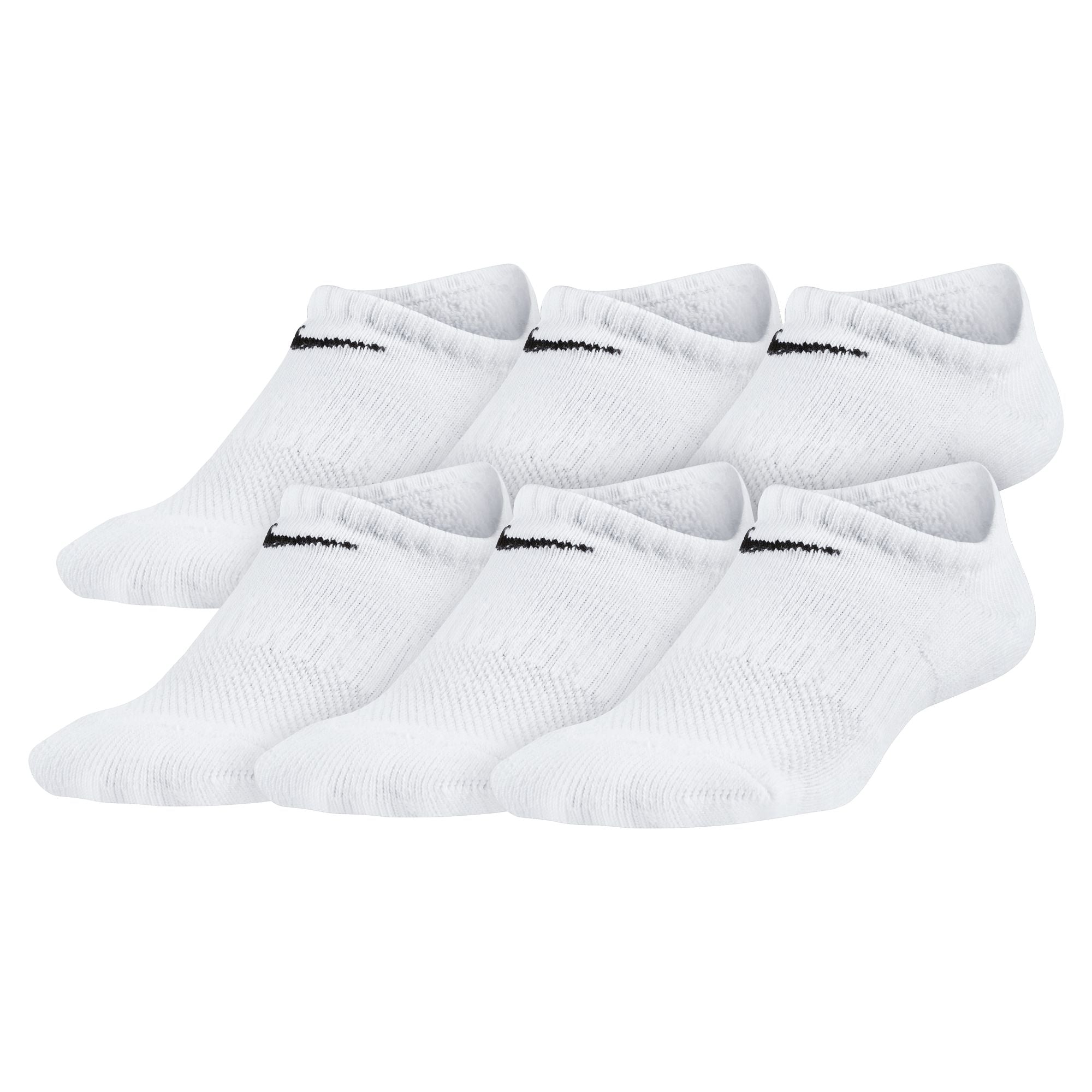 NIKE PERFORMANCE CUSHIONED NO-SHOW TRAINING SOCKS (6 PAIR)
