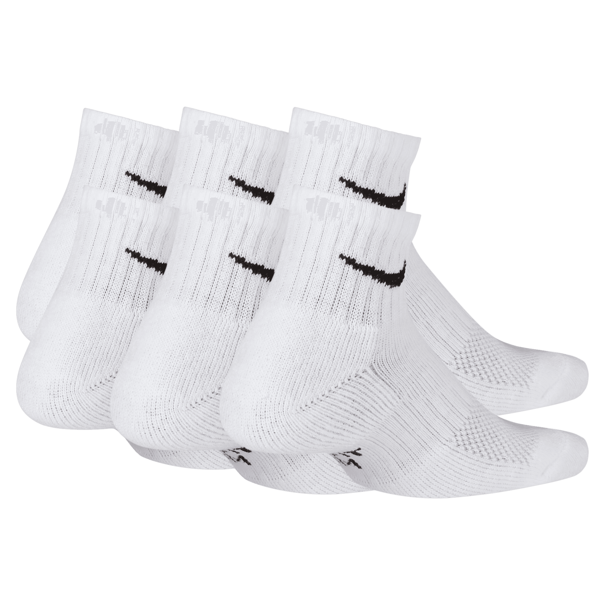 NIKE EVERYDAY KIDS' CUSHIONED ANKLE SOCKS (6 PAIRS)