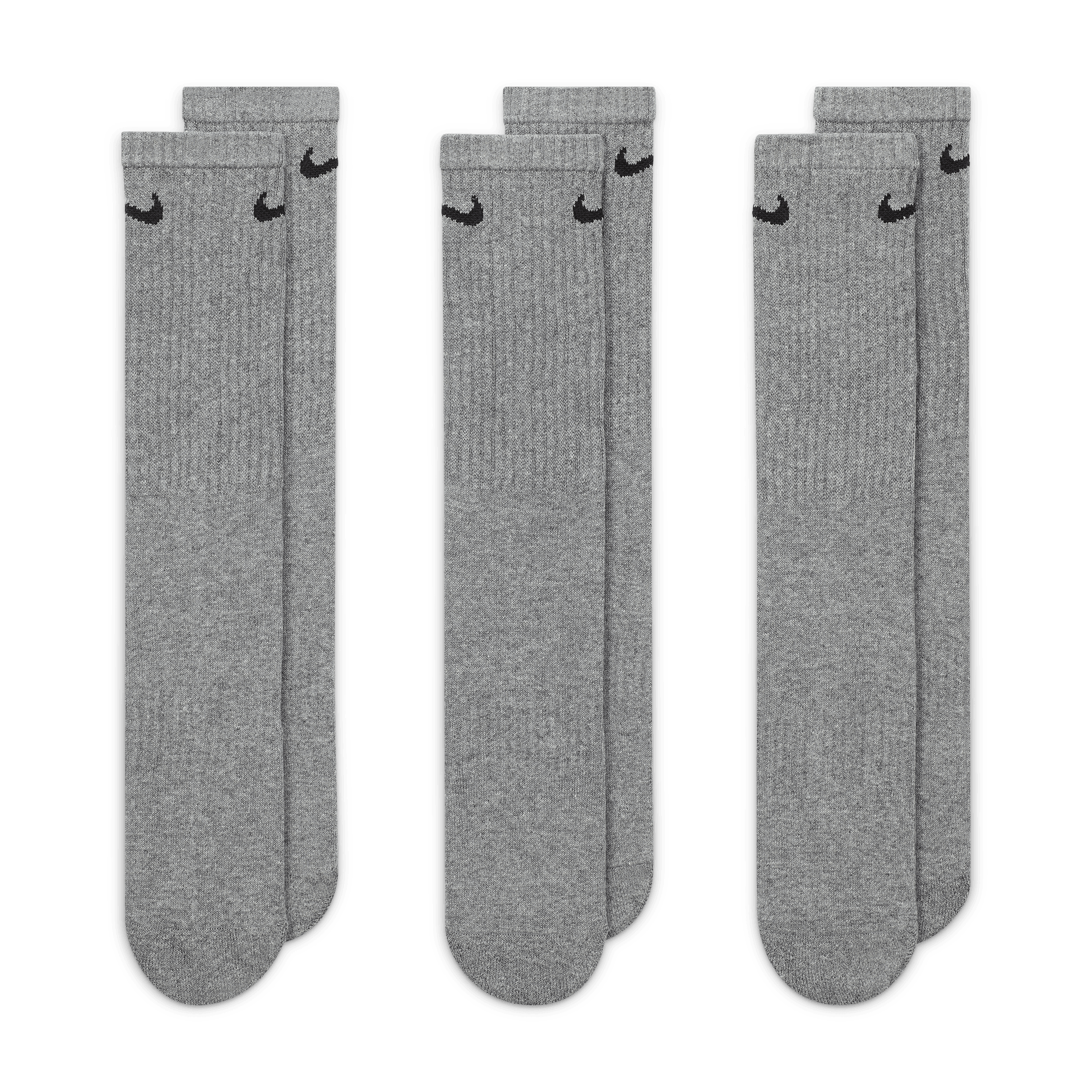 NIKE EVERYDAY CUSHIONED TRAINING CREW SOCKS (3 PAIRS)