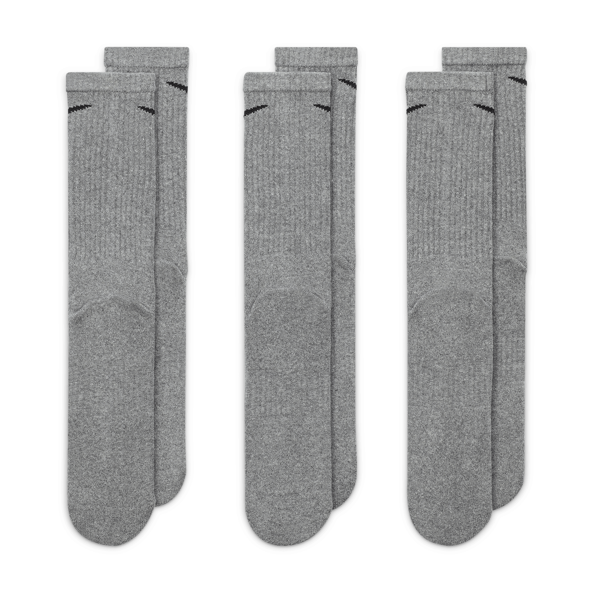 NIKE EVERYDAY CUSHIONED TRAINING CREW SOCKS (3 PAIRS)