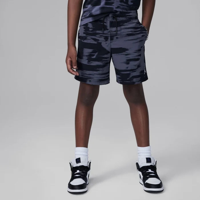 JORDAN KIDS MJ FLIGHT MVP AOP WOVEN SHORTS