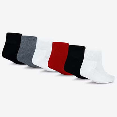 JORDAN KIDS' EVERYDAY ESSENTIALS 6PK QUARTER SOCKS