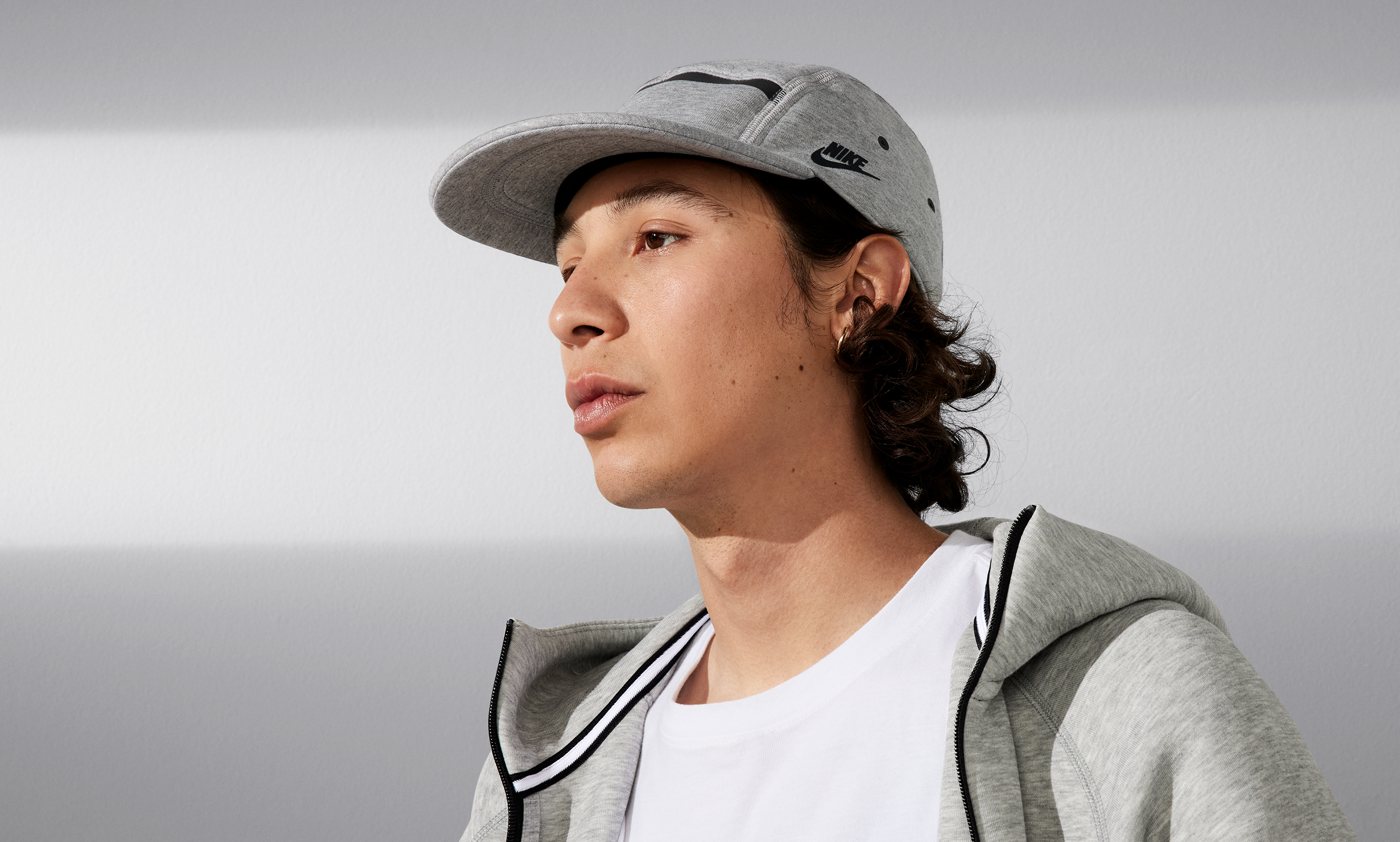 U NK FLY CAP U FB TCH FLC L DK GREY HEATHER BLACK Park Access