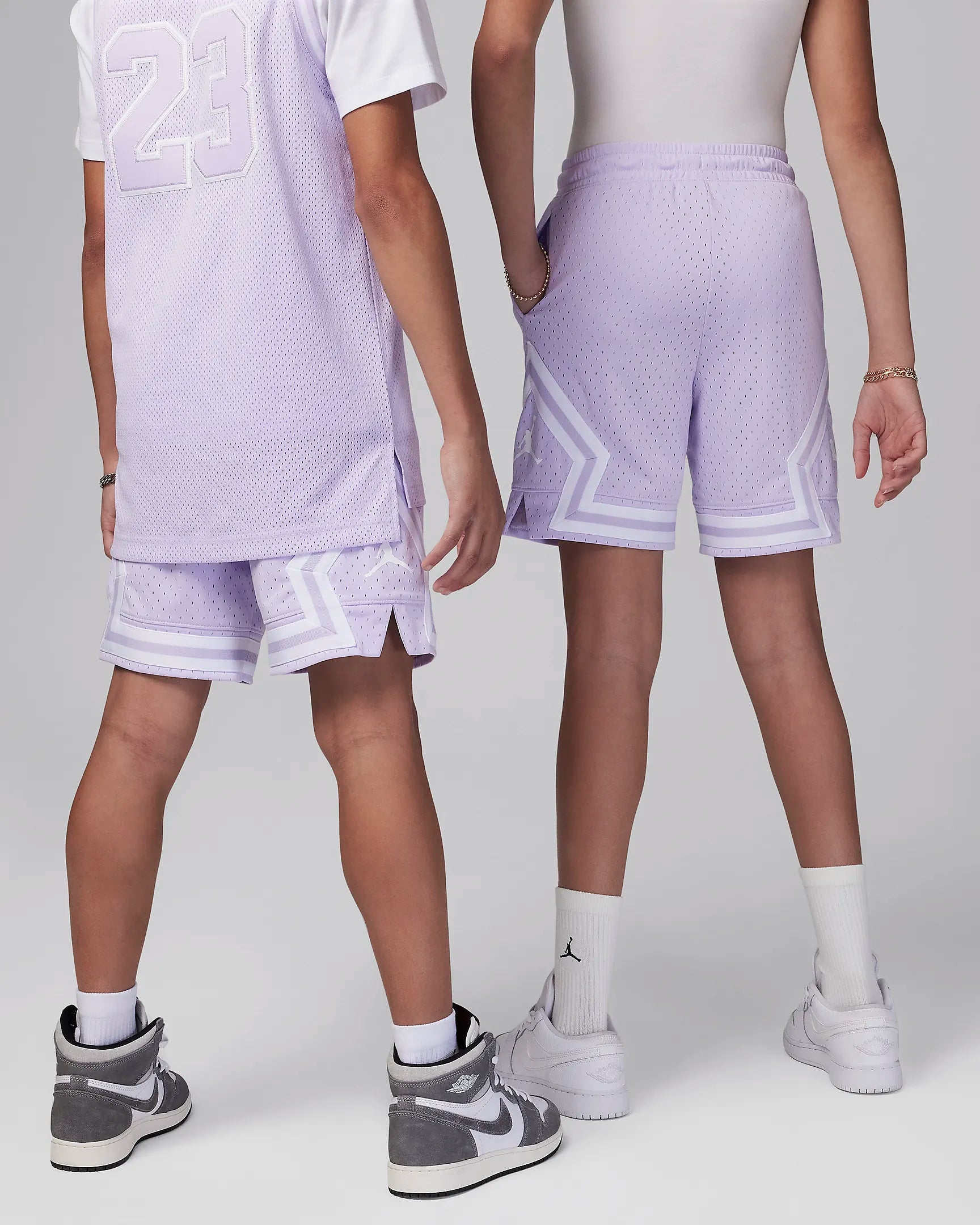 JDK AIR DIAMOND SHORT (K/W) VIOLET