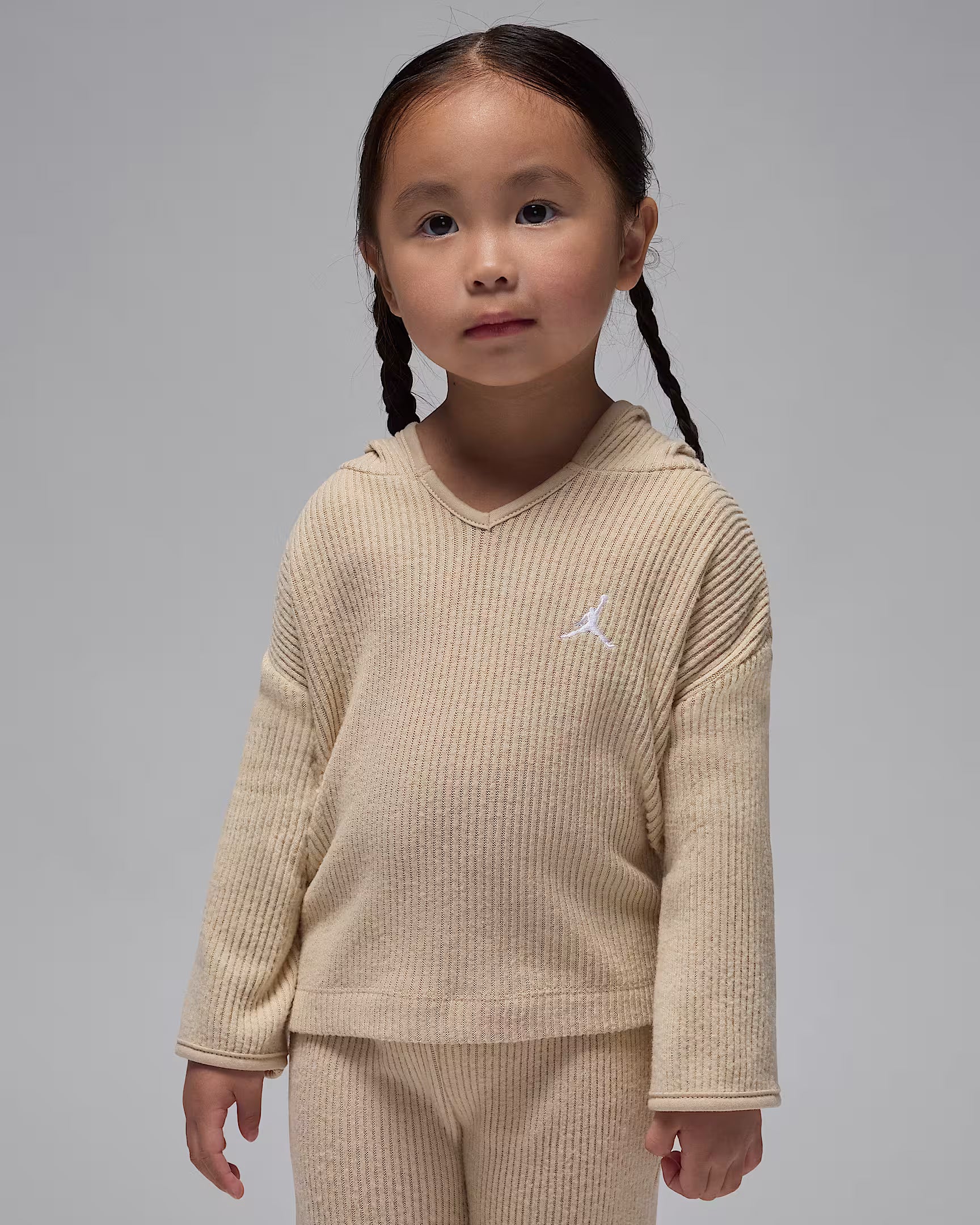 TODDLER HEIR TO THE CROWN 2-PC RIBBED PULLOVER SET