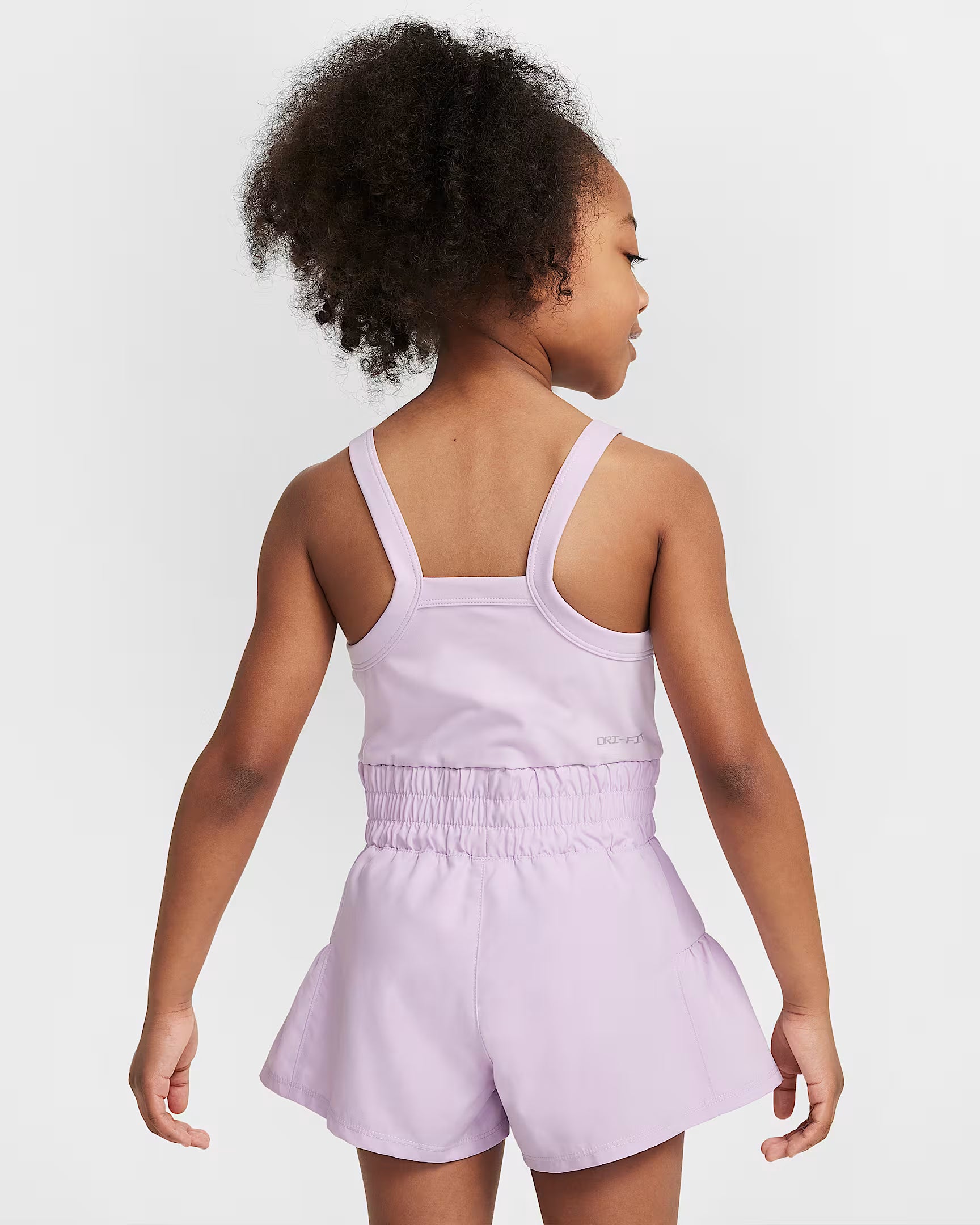 NIKE DRI-FIT SUNNY SWOOSH LITTLE KIDS' RUNSIE ROMPER