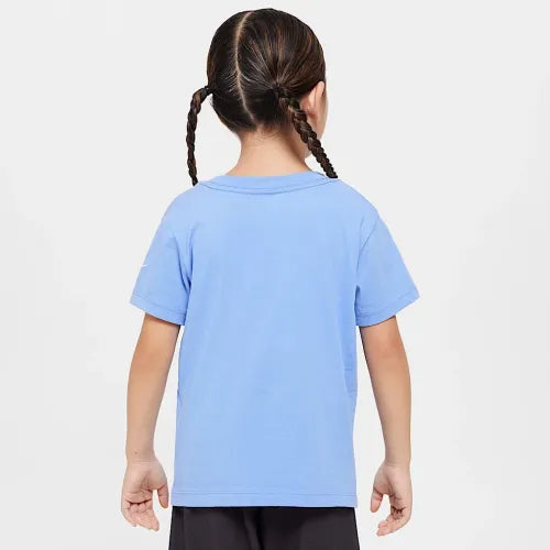 NIKE YOUNG ATHLETE NKG SS TEE SHINE (K/W) BLU