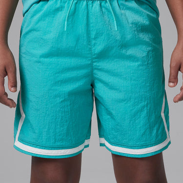 JORDAN BIG KIDS' POOLSIDE WOVEN DIAMOND SHORTS