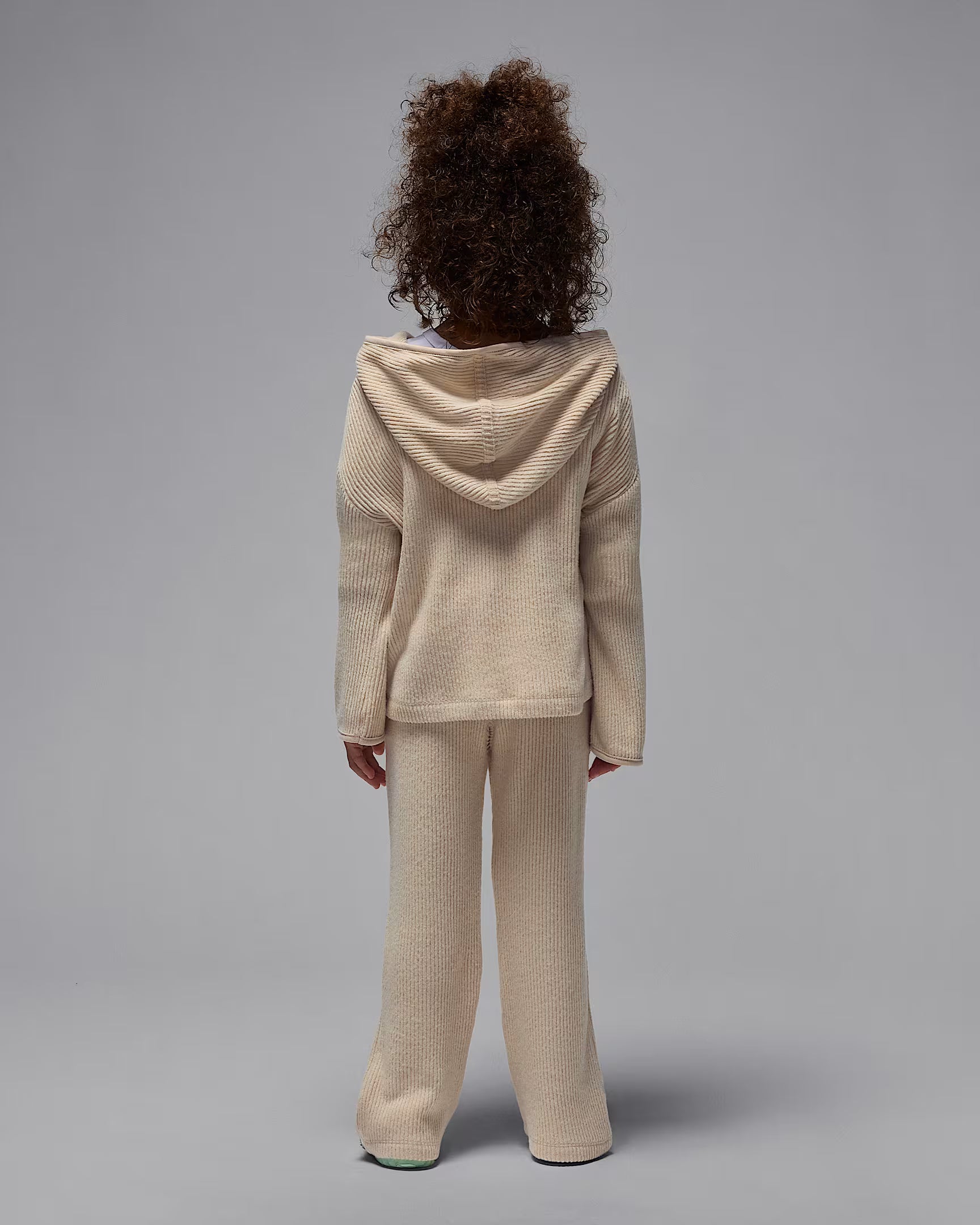 JORDAN LITTLE KIDS' HEIR TO THE CROWN 2-PIECE RIBBED PULL-OVER SET