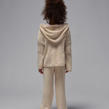 JORDAN LITTLE KIDS' HEIR TO THE CROWN 2-PIECE RIBBED PULL-OVER SET