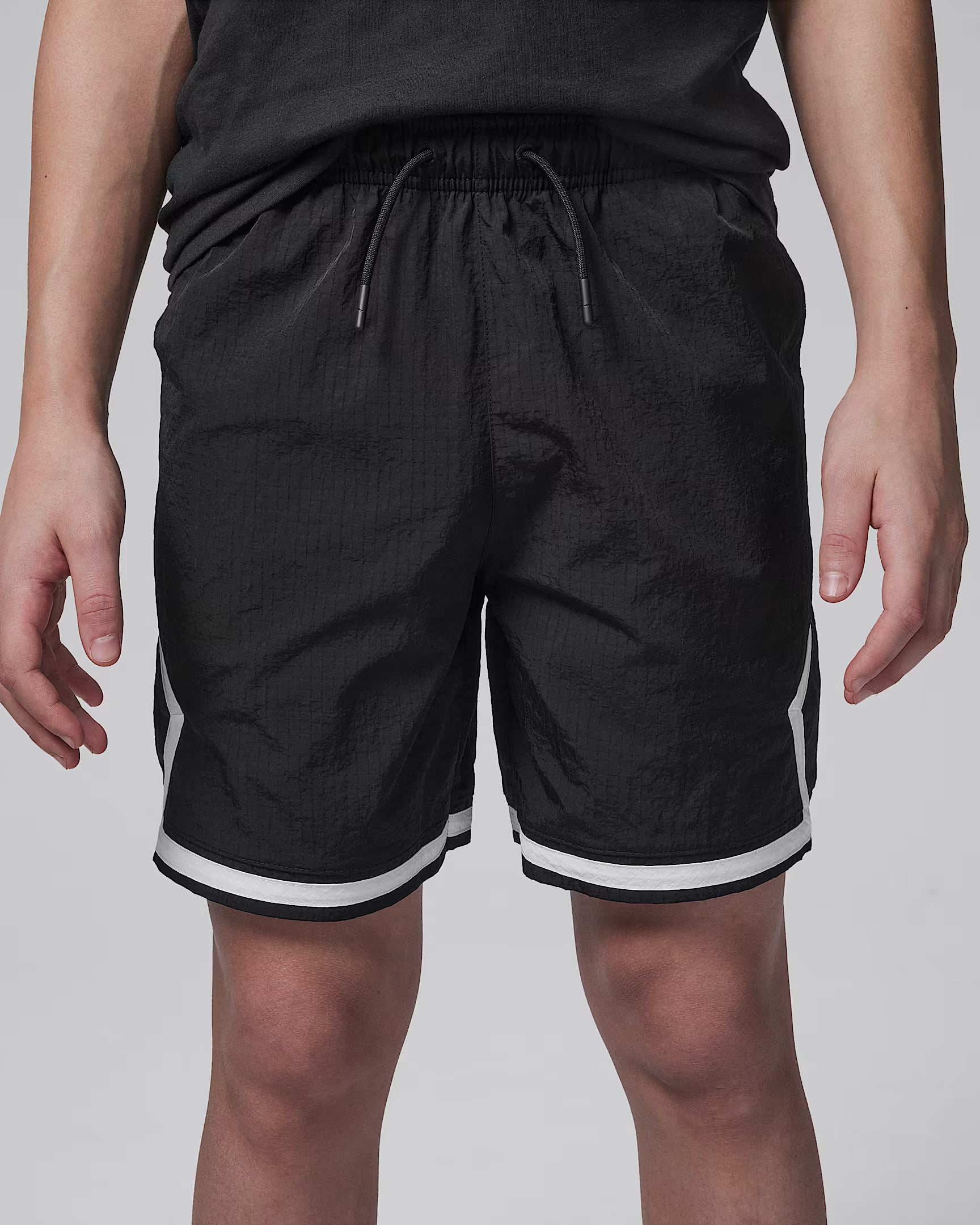 BIG KIDS' POOL SIDE WOVEN DIAMOND SHORTS