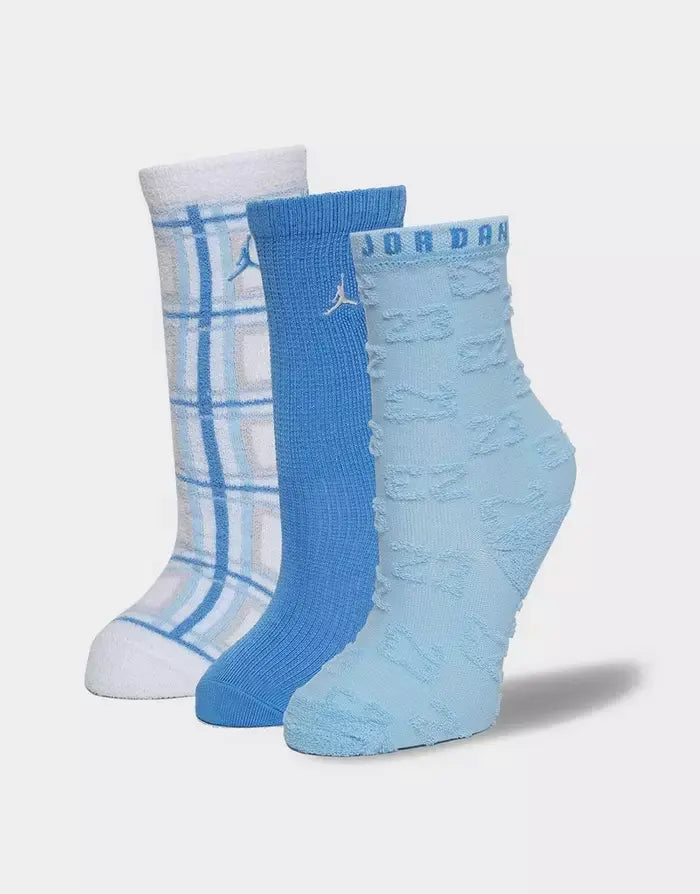 JDK HOLIDAY 3PK KIDS' CREW SOCKS