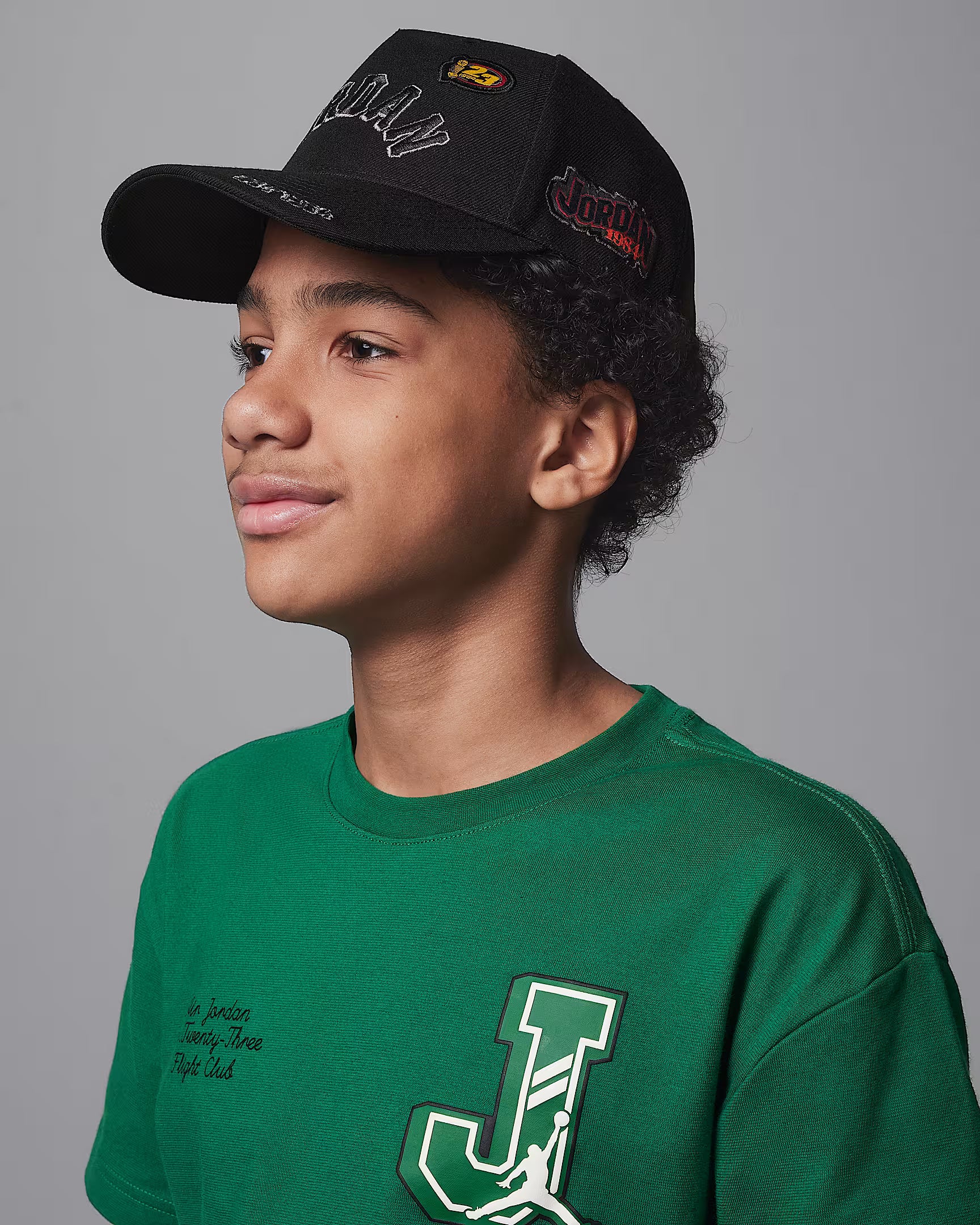 JDK JORDAN BIG KIDS' SIGNATURE CURVE BRIM CAP