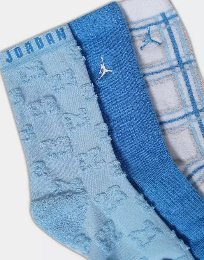 JDK HOLIDAY 3PK KIDS' CREW SOCKS