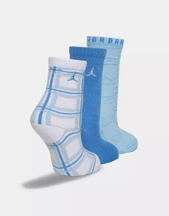 JDK HOLIDAY 3PK KIDS' CREW SOCKS