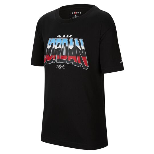 JDK JORDAN WORLD S/S TEE (K/M) BLACK