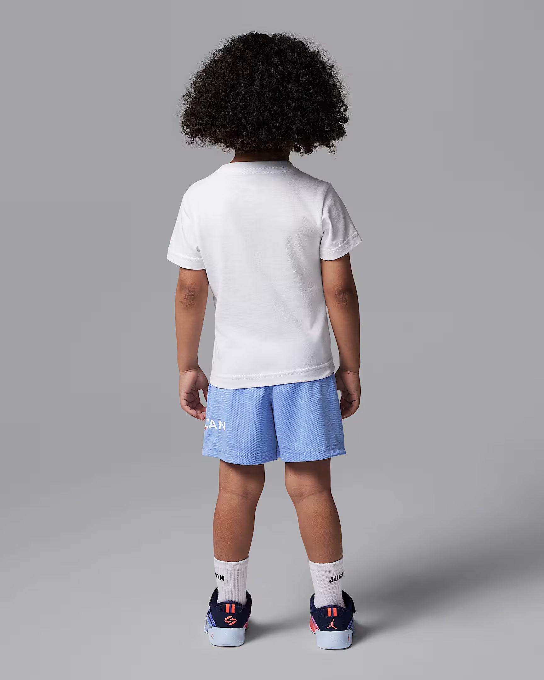 JORDAN TODDLER BASELINE 2-PIECE MESH SHORTS SET