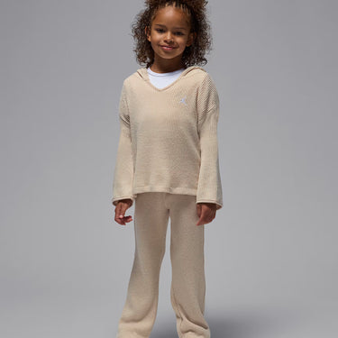JORDAN LITTLE KIDS' HEIR TO THE CROWN 2-PIECE RIBBED PULL-OVER SET
