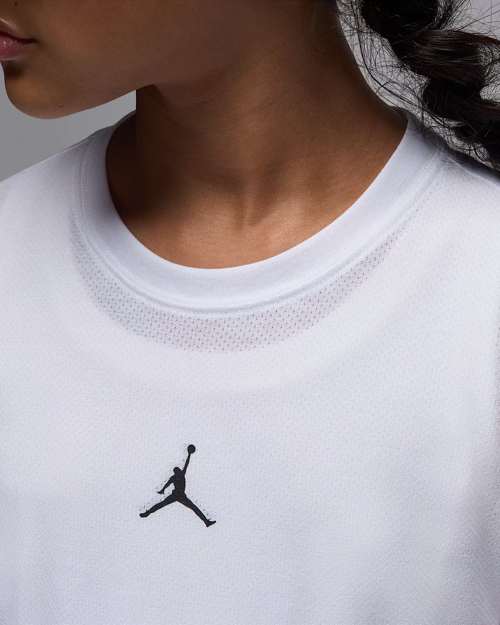 JORDAN SPORT DRI-FIT BIG-KID'S SHORT-SLEEVE DIAMOND TOP