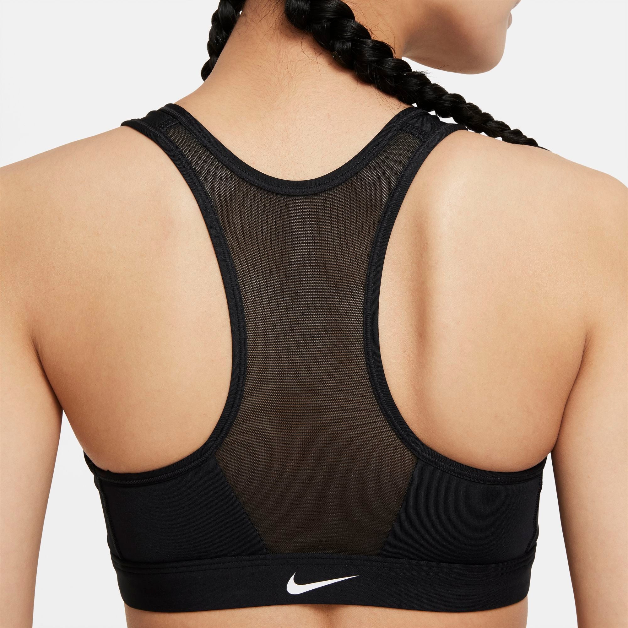 Nike Dri-FIT Swoosh Medium-Support Non-Padded Graphic Plus Size Sports Bra  3X