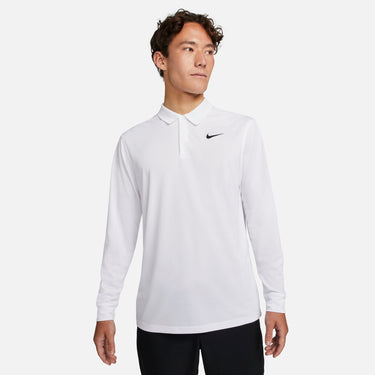 NIKE DRI-FIT VICTORY MENS LONG-SLEEVE GOLF POLO